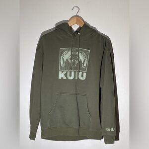 Kuiu Mens Hoodie Olive Green Large